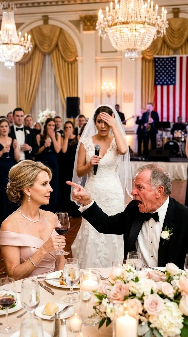 Dopo 21 anni fuori di casa, mio padre mi umiliò al matrimonio di mio nipote: poi la sposa prese il microfono e disse: «A